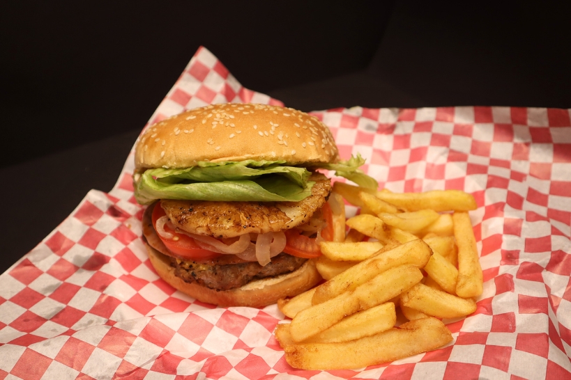 Hamburguesa Hawaiana