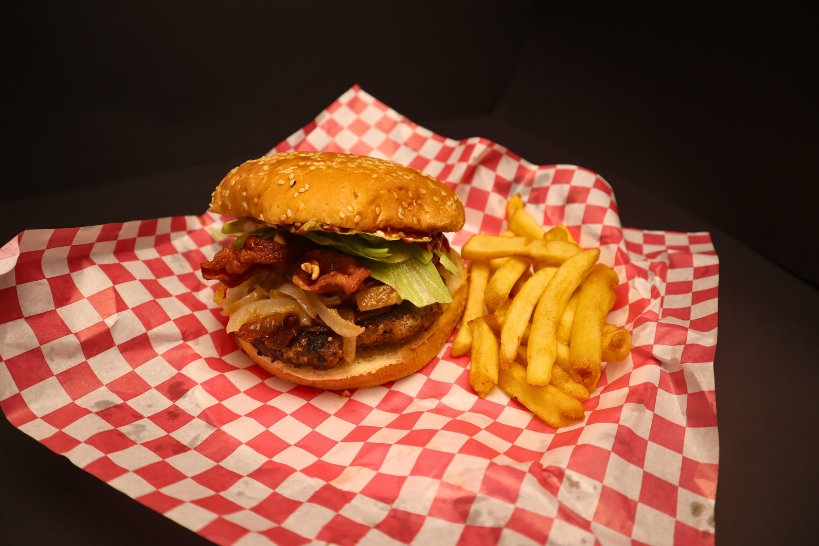 Burger BBQ tocino